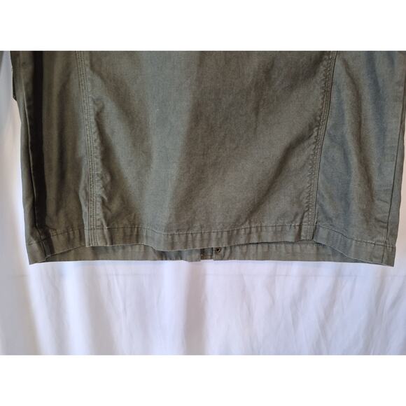 Marine Layer Mens Hoover Utility Jacket Olive Green Medium - Picture 9 of 12